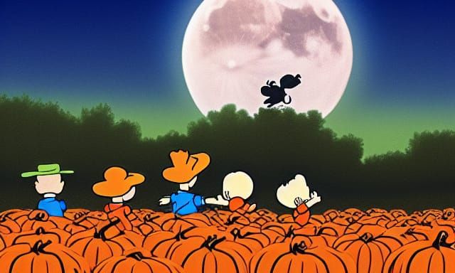 Waiting for the Great Pumpkin: Charlie Brown and Linus