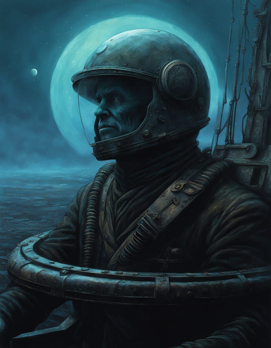 The planet below is a barren husk, a graveyard of forgotten civilizations. Captain Elias Kade floats in the silence of h...