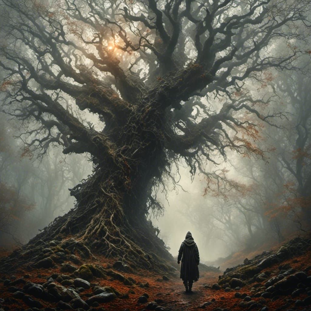 Mysterious Symbol Discovered in Ancient Forest