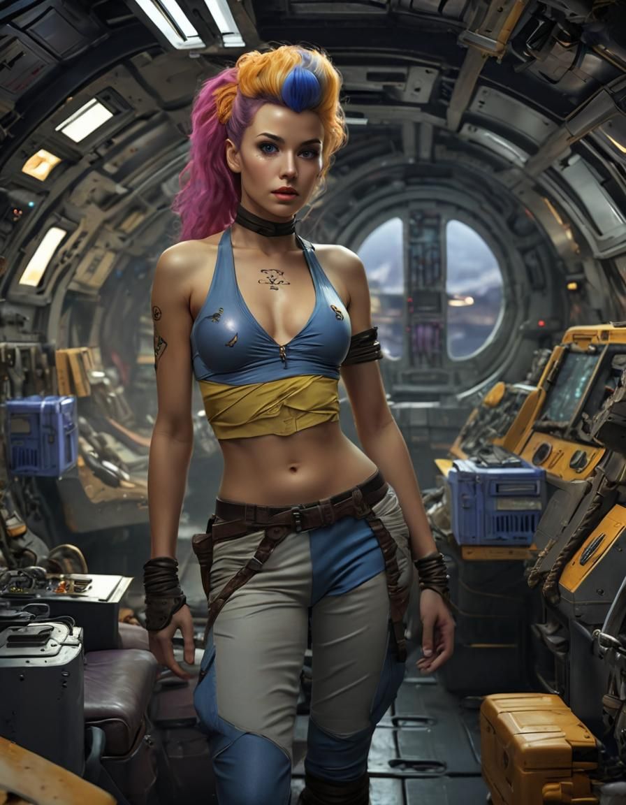 Nami 'Numbers,' Quartermaster (Tenzin Field Pirate Clans)