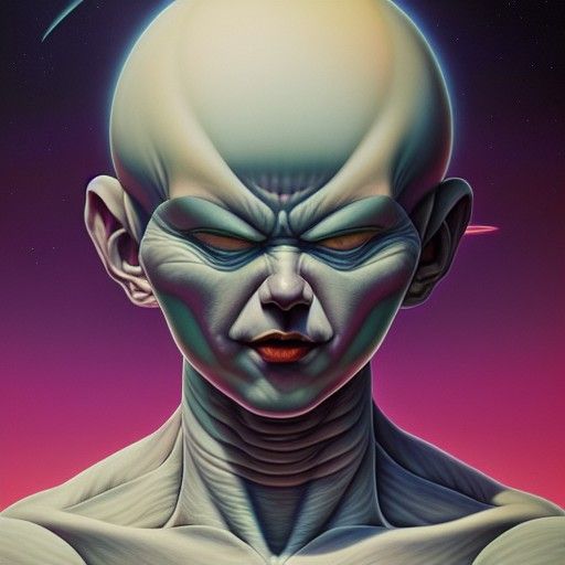 Hyperrealistic Fusion in Digital Art Style