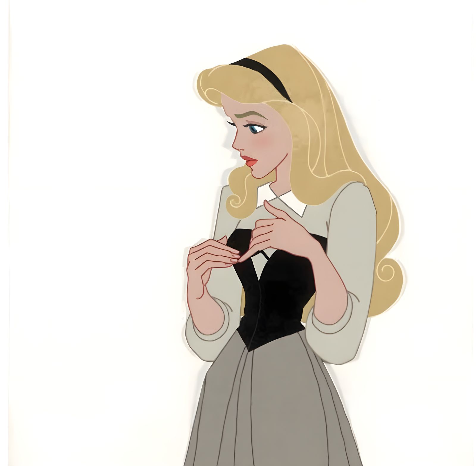 Enchanted Princess in Darkened Thorns