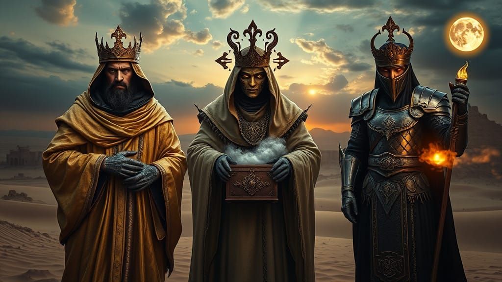 Dark Rulers of the East: Three Kings of Foreboding Mystery