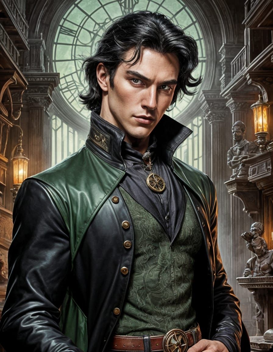 Gothic Genius: Tall, Dark, and Brooding Graduate Student