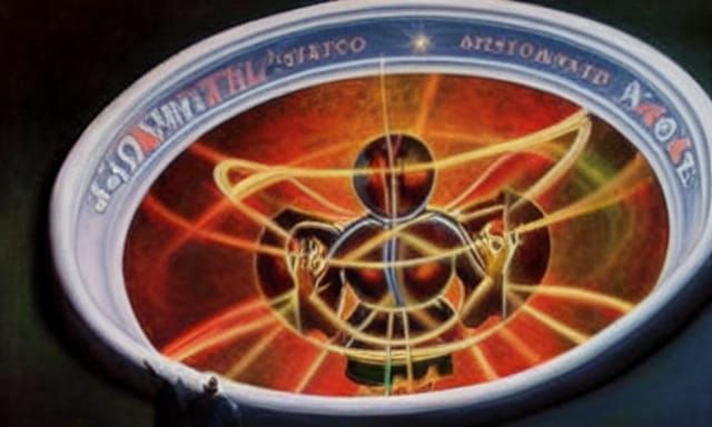 Sacrilegious Goat-Savior in Astrological Nightscape