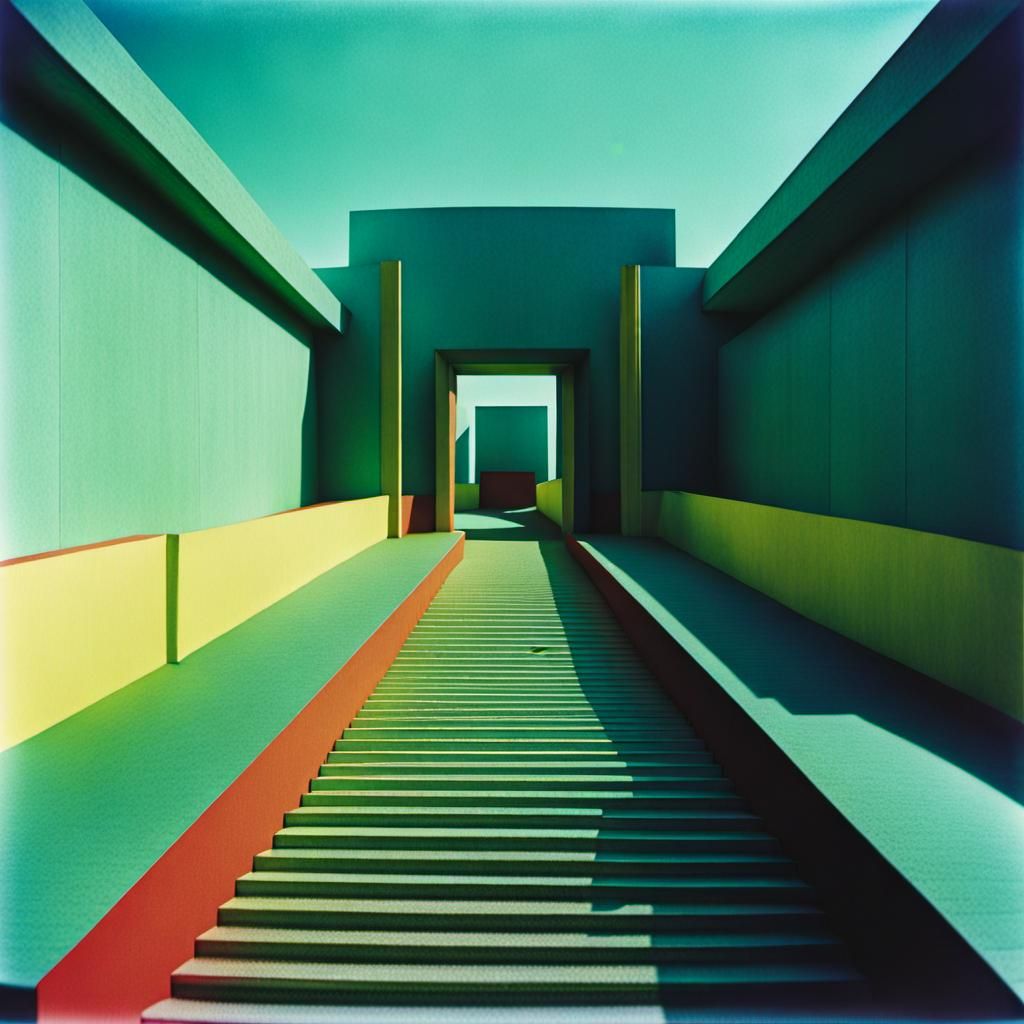 Eerie Gateway to Liminal Artificial World