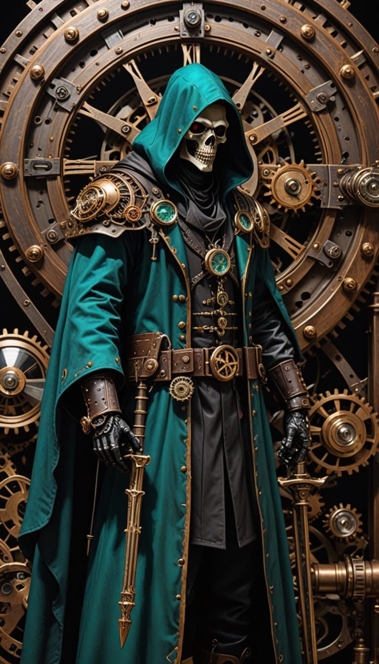 Steampunk Grim Reaper: Clockwork Apocalypse