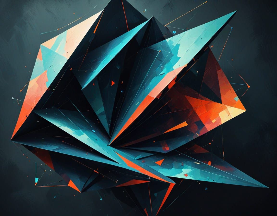 Abstract liminal geometry 4