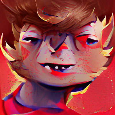 Abstract Landscape Generated from a Simple Prompt