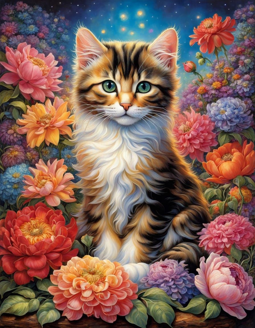 Inspired by the art of Josephine Wall