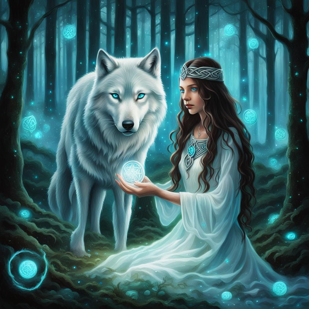 a Celtic Bohemian woman