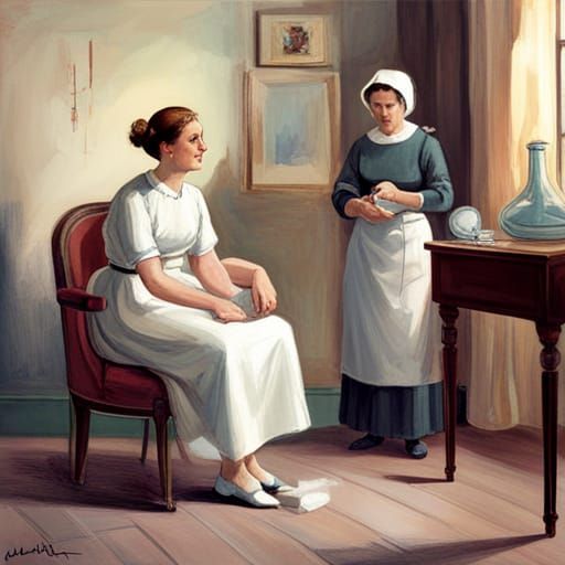 Automated Maid AI Art