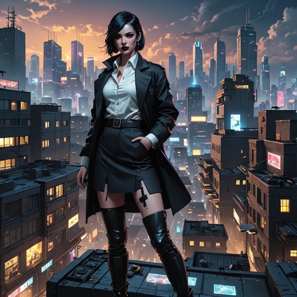 Streetkid Netrunner Female v4