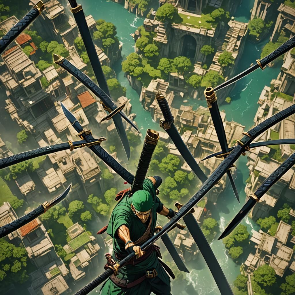 Roronoa Zoro: Three Swords Style