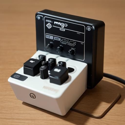 Miniature Electronic Masterpiece from Recycled Materials