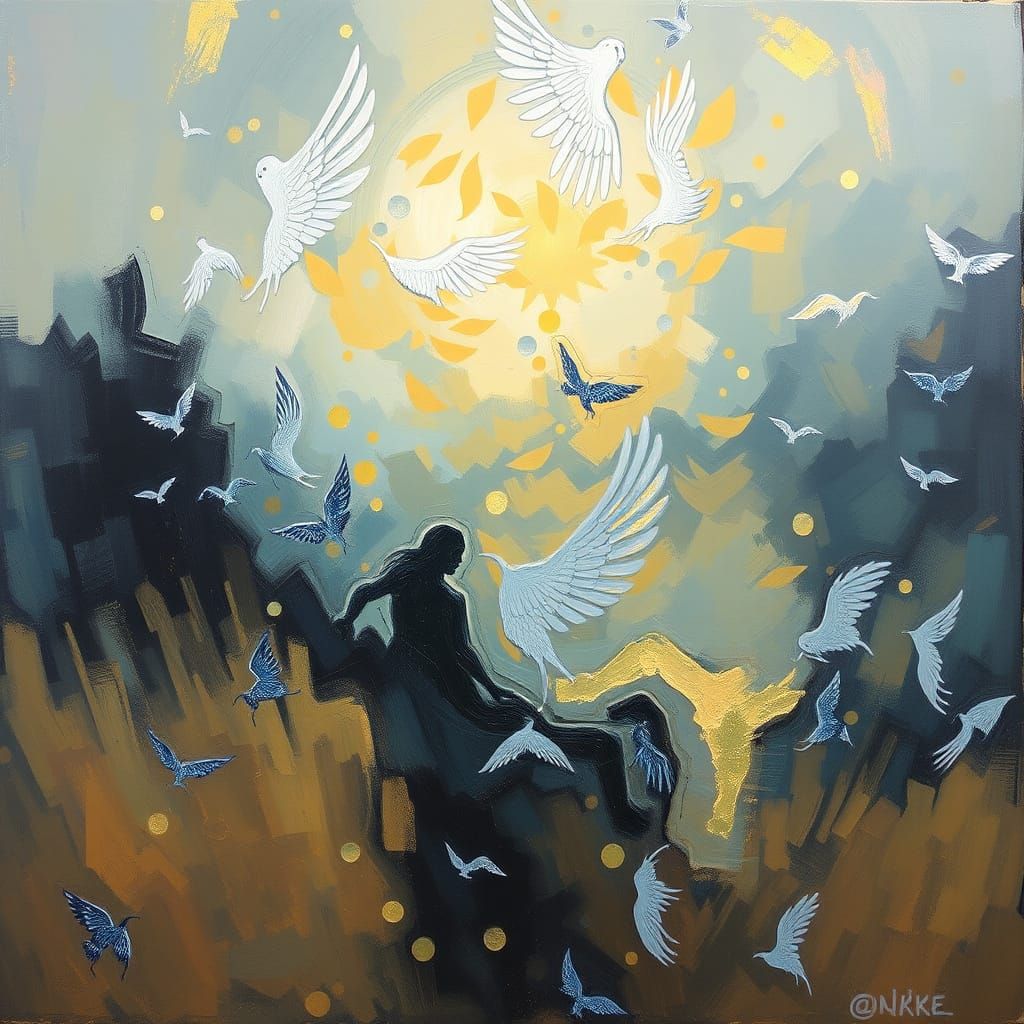 Impressionistic Whispers of Fleeting Moments