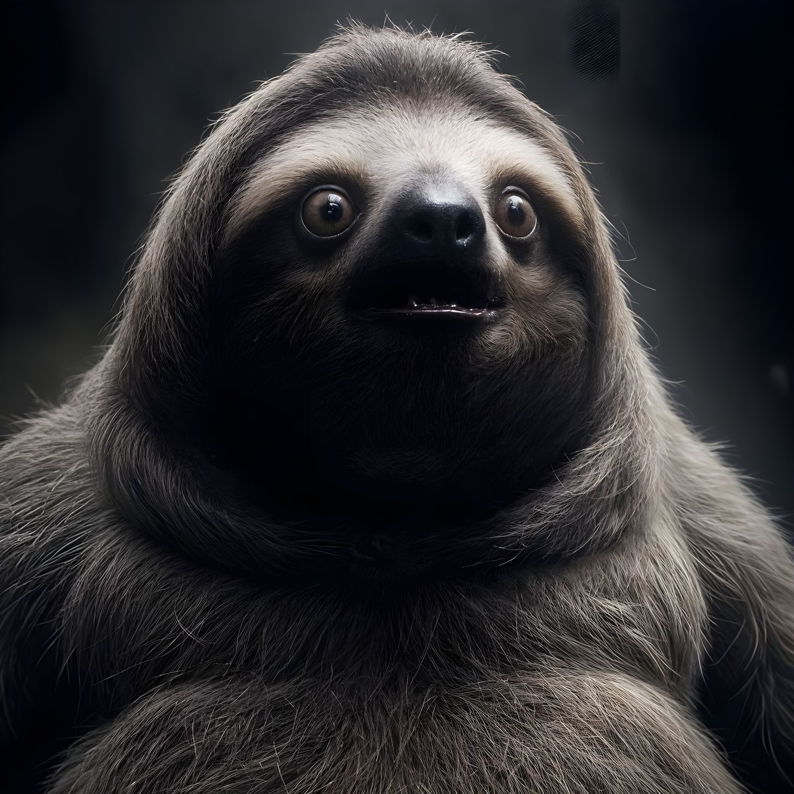 Sloth in Ominous Darkness