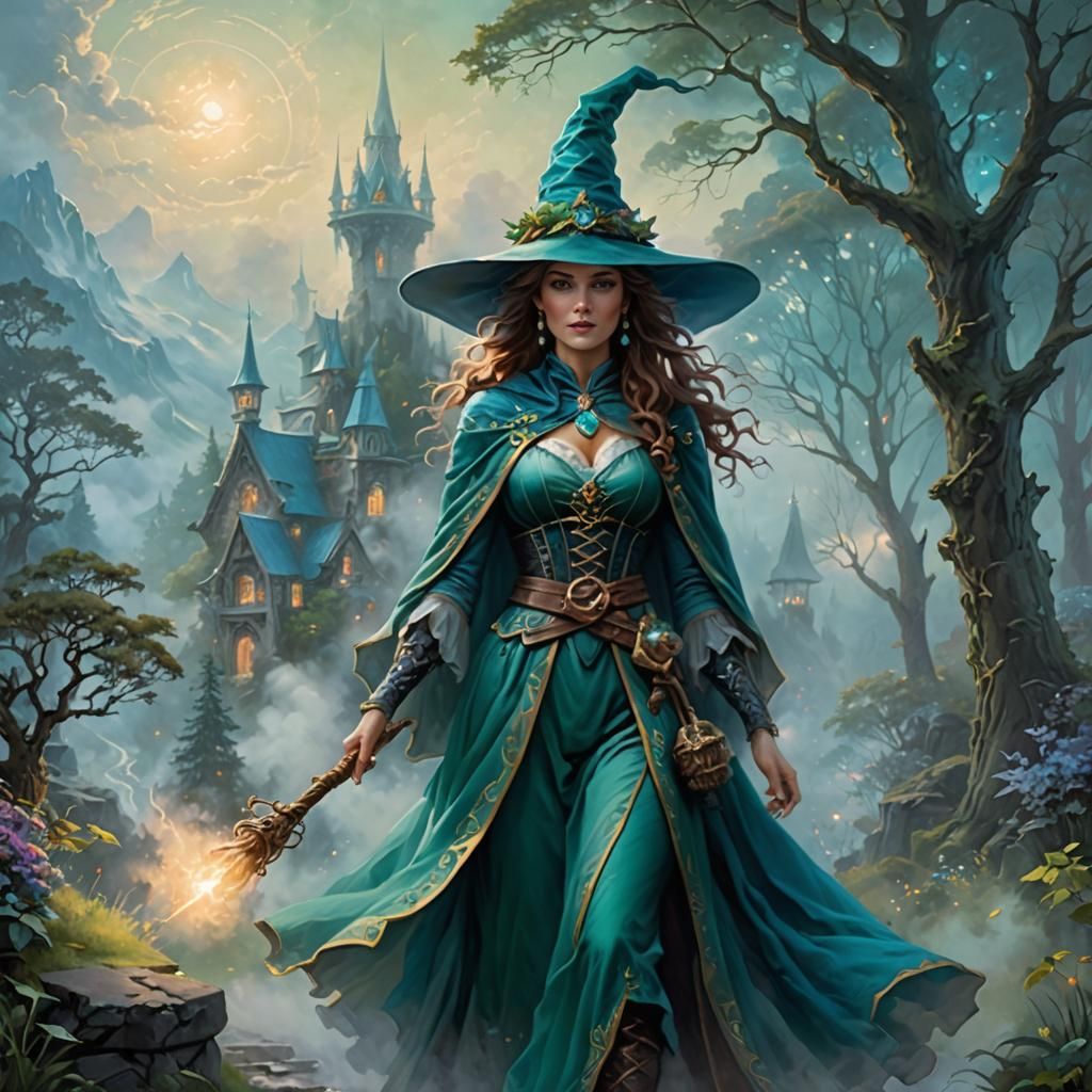 Mystra, Goddess of Magic, Emerging from Ethereal Plane