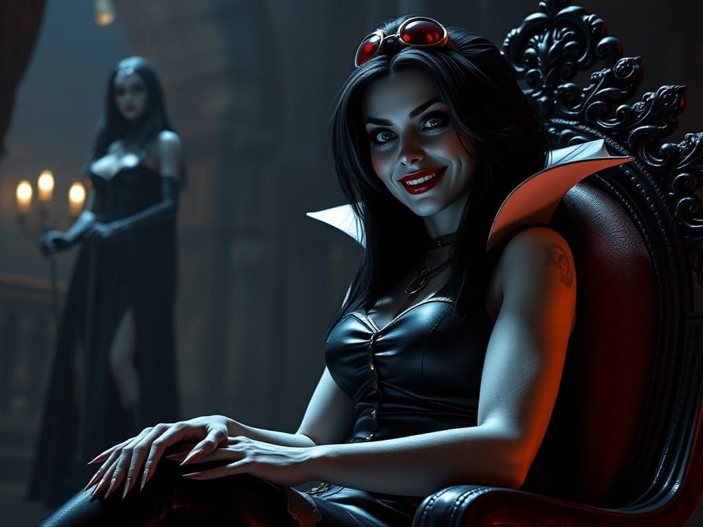 The Dark Snow White: A Menacing Queen