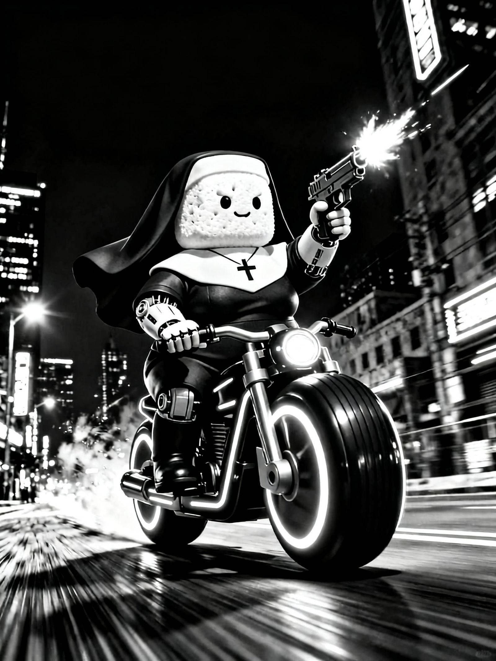 AI Image: Speech Bubble Removed