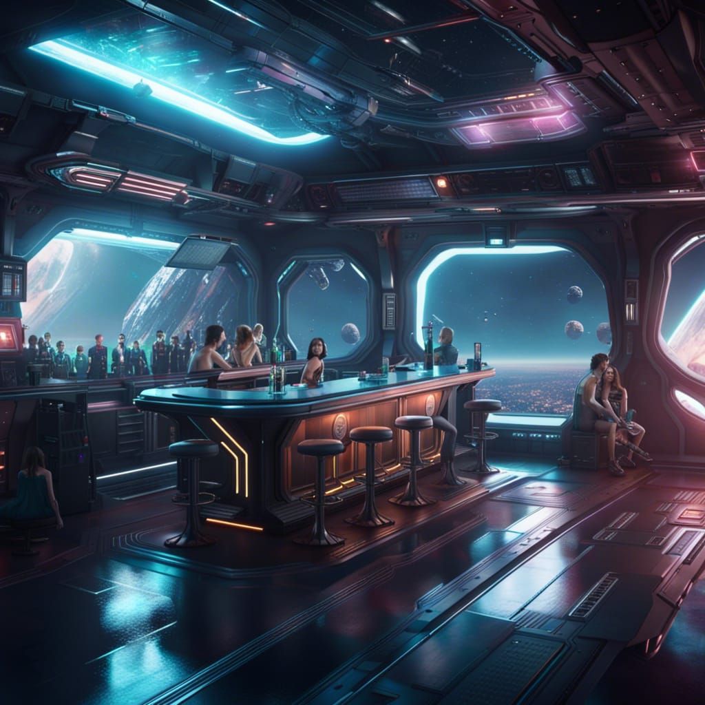 space coffee shop