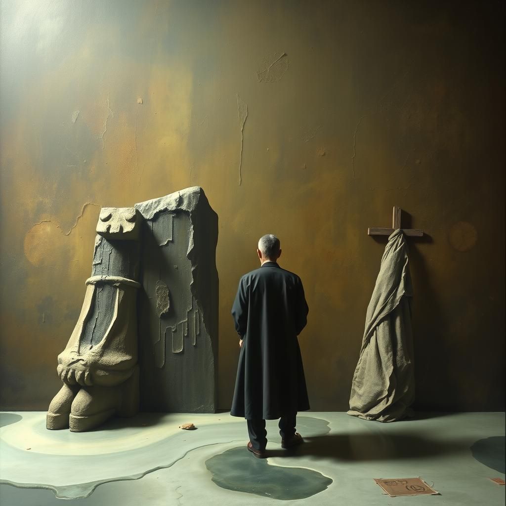 Surreal 80s Travel Documentary in Dali Style