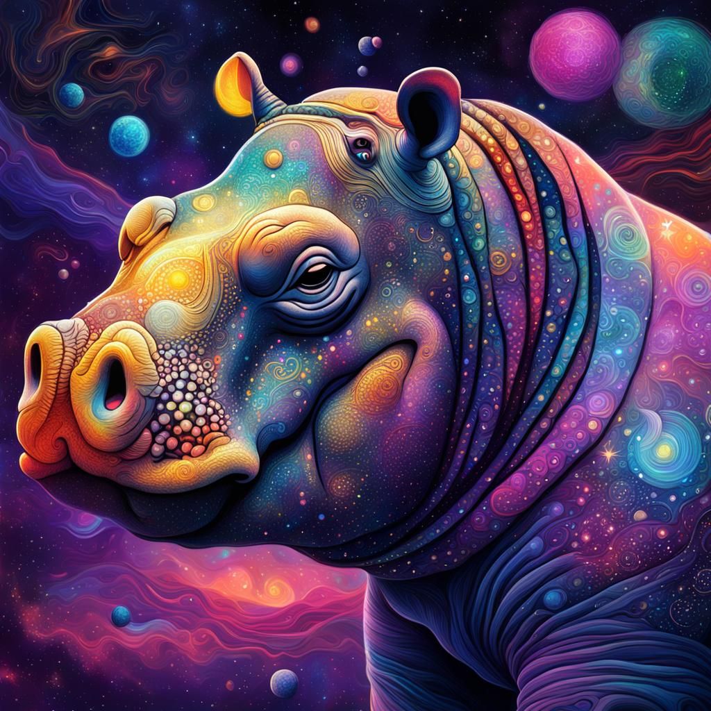 Holographic Cosmic Hippo in Abstract Mixed Media