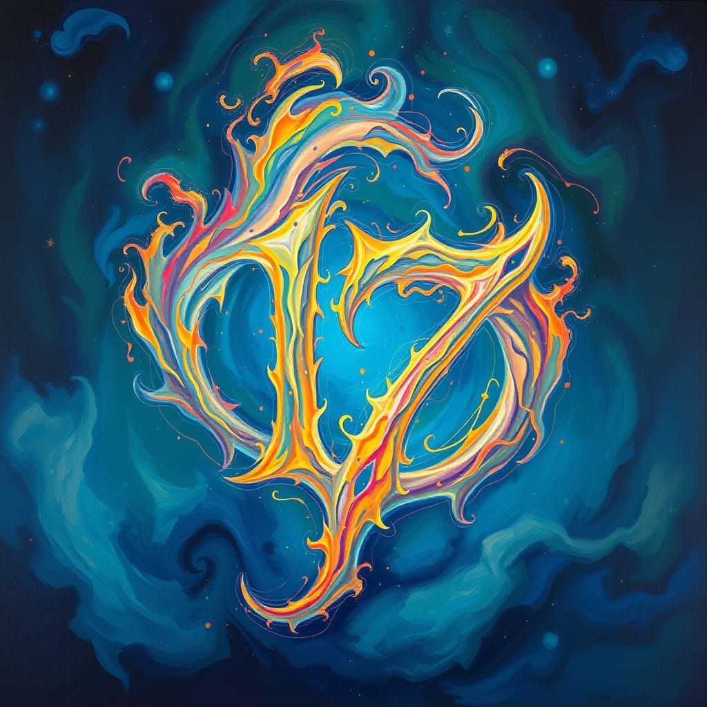 Mystical Number 17 Radiates Ethereal Aura