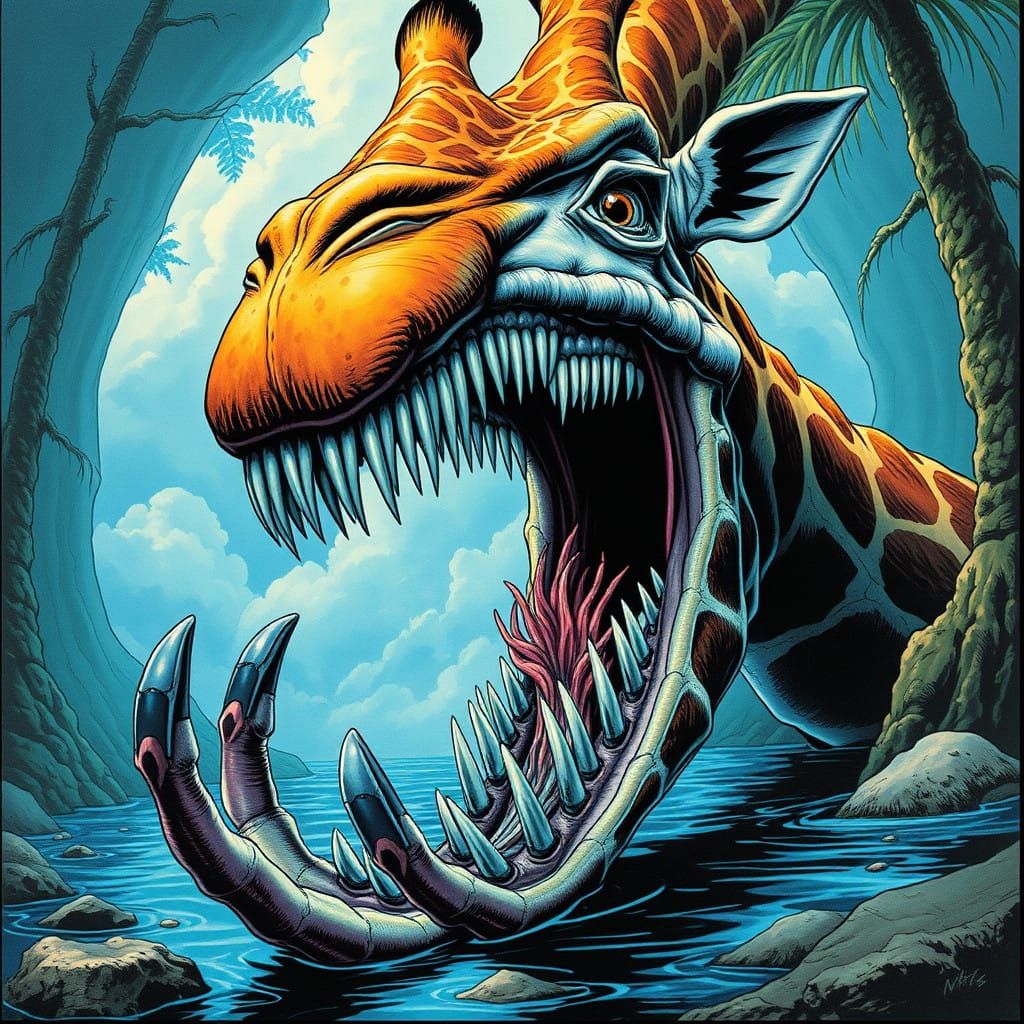 Surreal Giant Sea Creature Emerges from Ancient Hawaiian Bog...