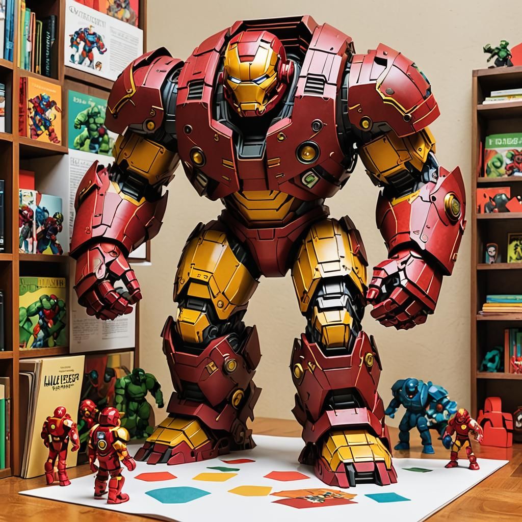 Origami hulkbuster