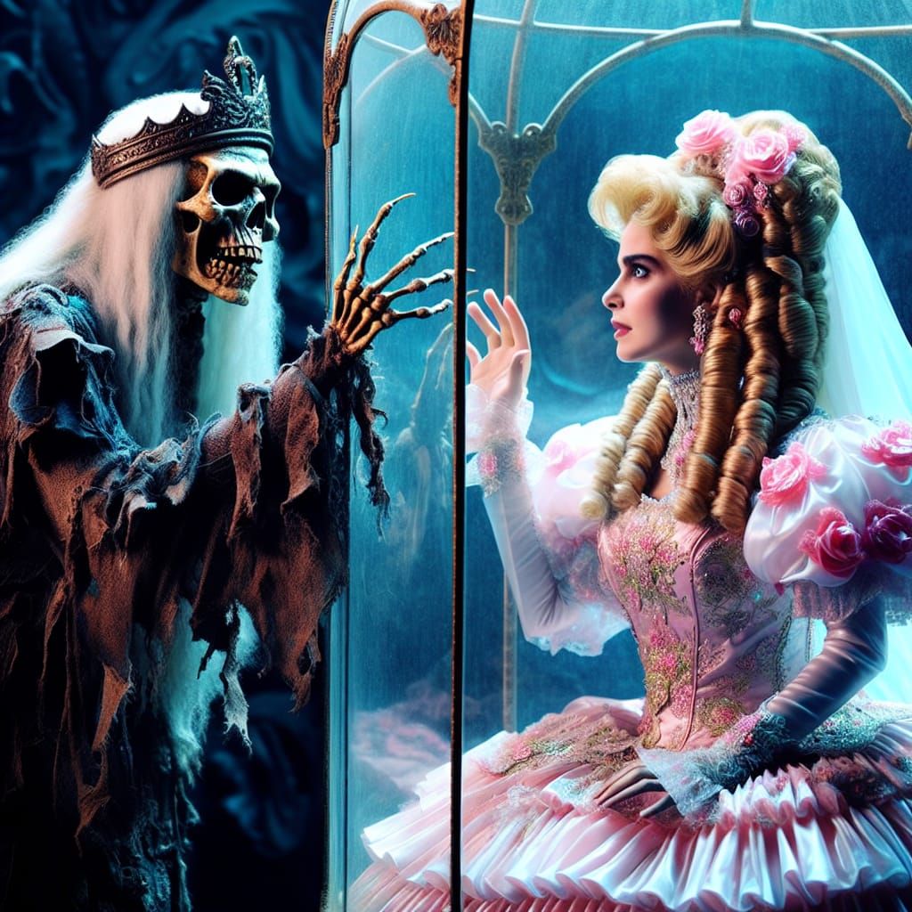 Ethereal Ghost King Watches Captive Bride