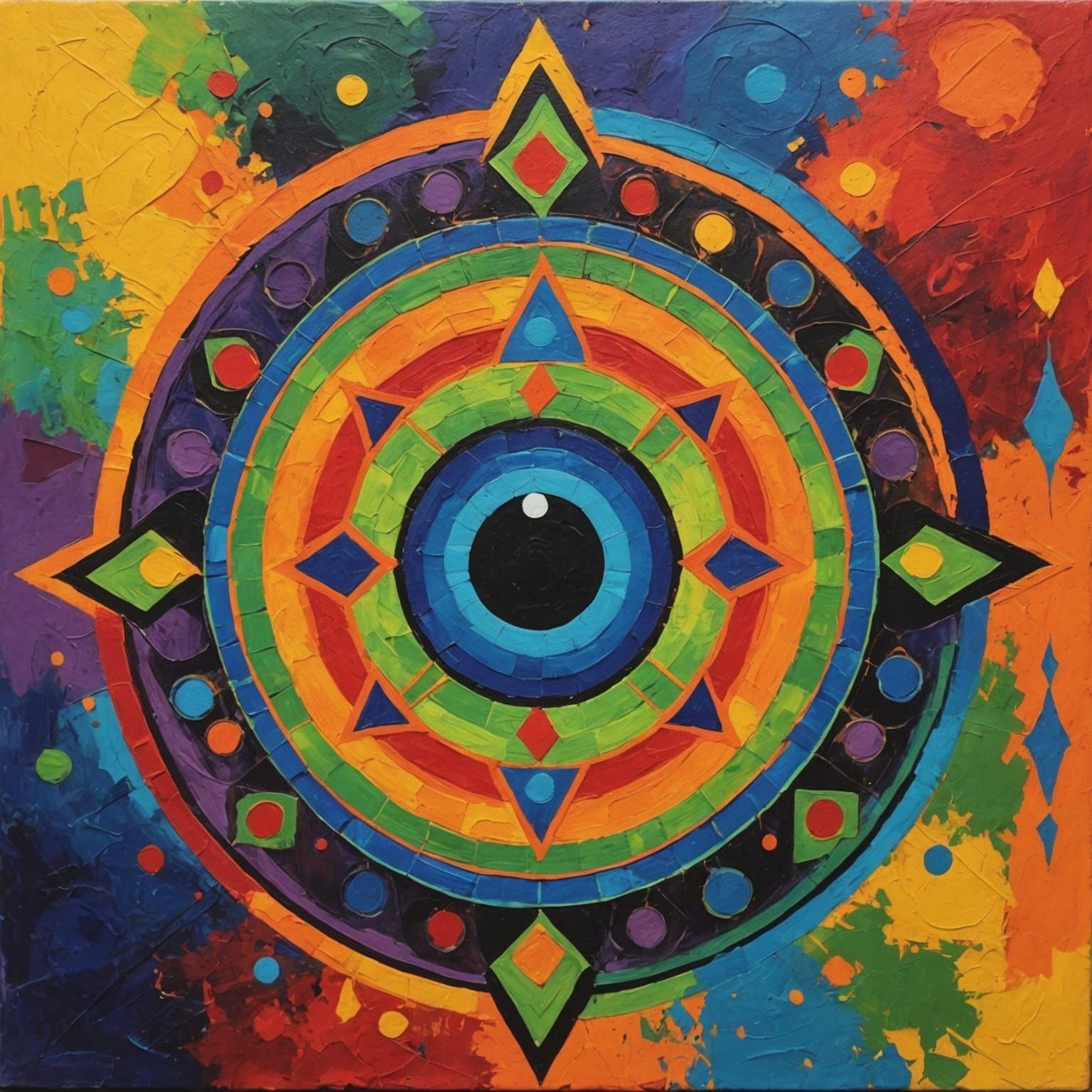 Chakra Alignment and Third Eye Opening in Abstract Art