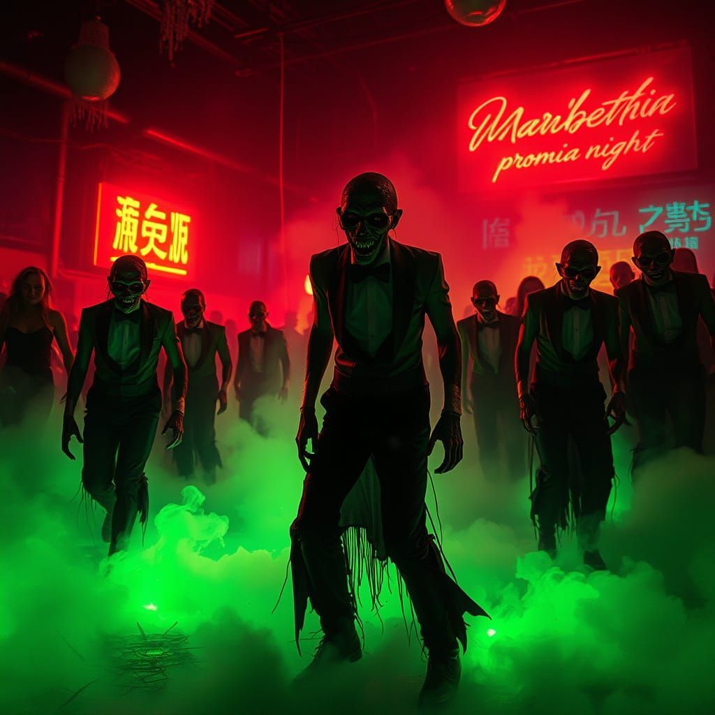 Zombie Prom Night: Gothic Surrealist Horror