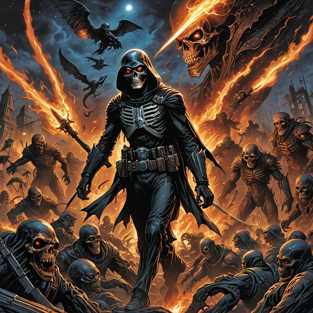 Surreal Comic Art: Don't Fear the Reaper