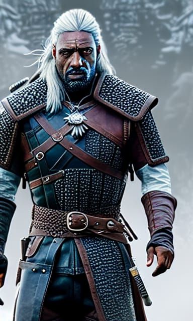Geralt of Rivia, Idris Elba