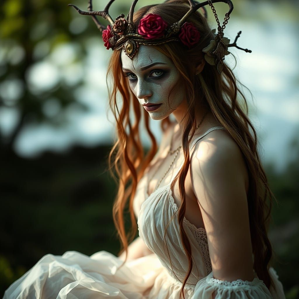 Slavic Air Maidens in Ethereal Dance