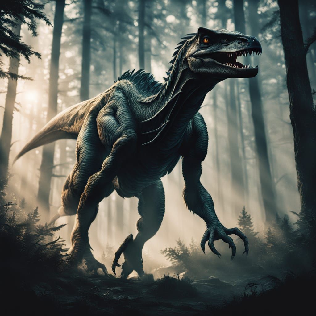 Fantasy Art: Hand Offers Light to Creature in Dark Forest