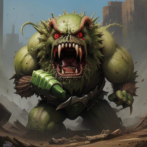 Galactic Invader Descends Upon a Starry Cosmos