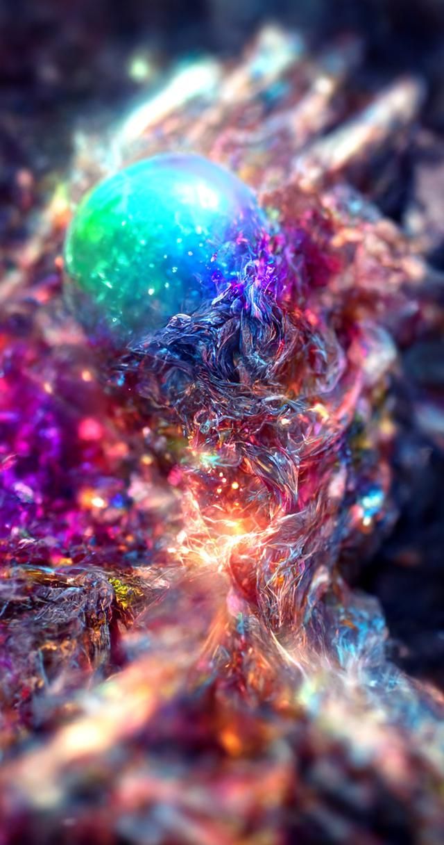 Eru Ilúvatar: Hyperdetailed Cosmic Digital Art