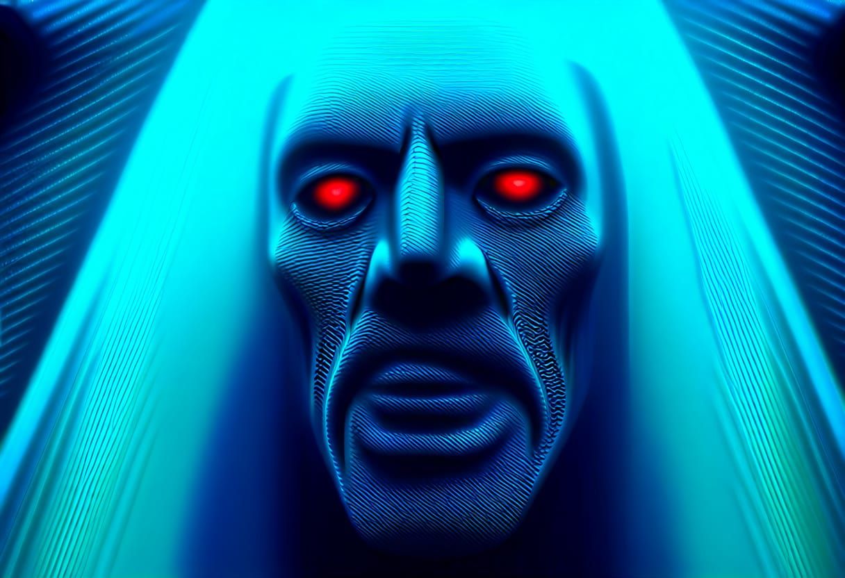 Cosmic Horror Deity in Grand Palace Entrance