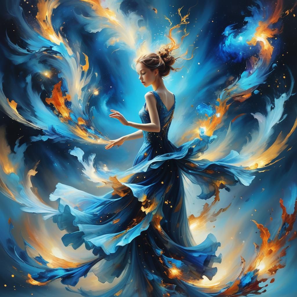 Hourglass Shatters in Cosmic Phoenix Dance