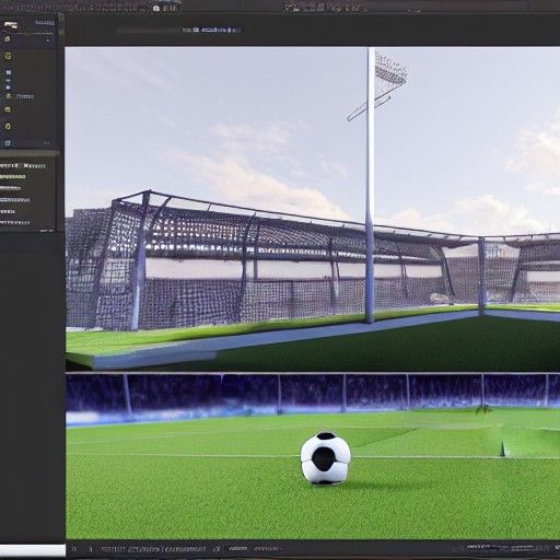 Soccer Ball with 3D Shading