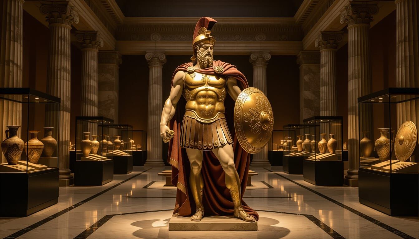 Hercules Statue in Grand Museum Hall