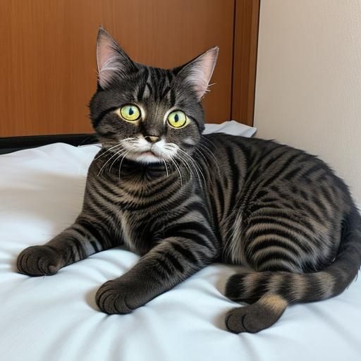 AI-Generated Cat Image