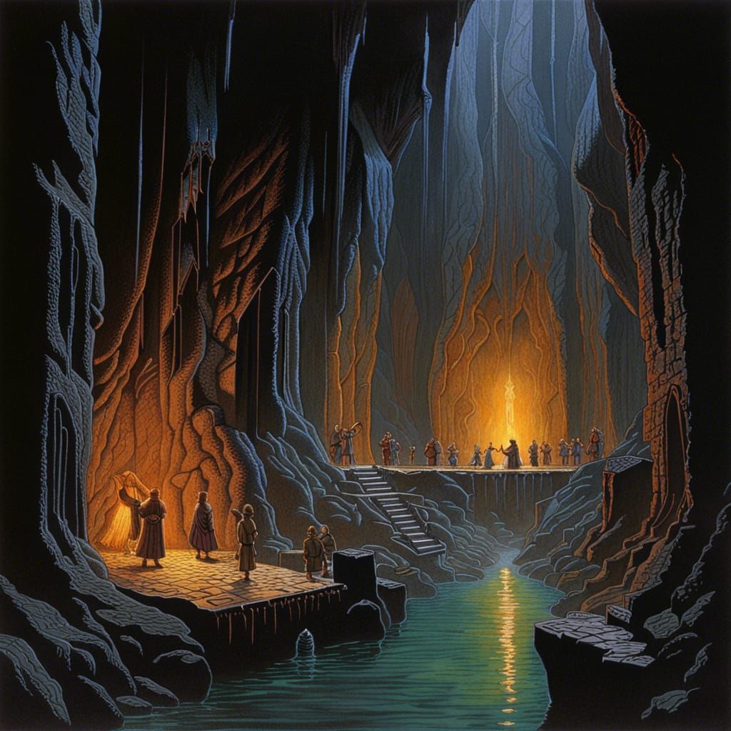 Eldritch Mines of Moria: Dwarven Architecture