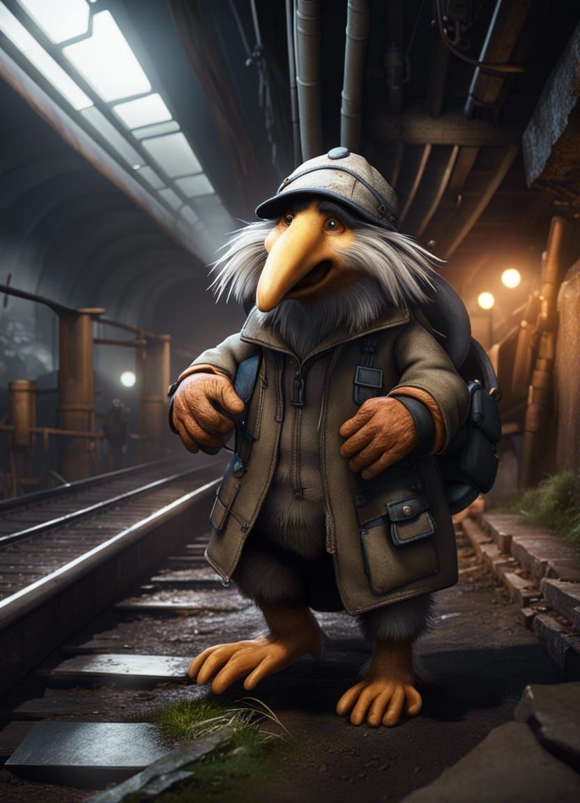 Tomsk the Womble: Detailed Concept Art