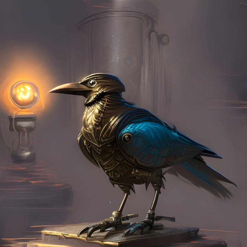 Bronze Raven