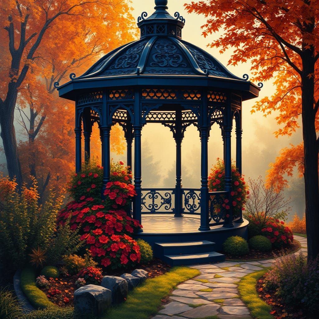ornate gazebo