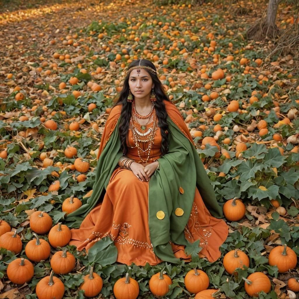 Goddess of Squash in Native American Mythology