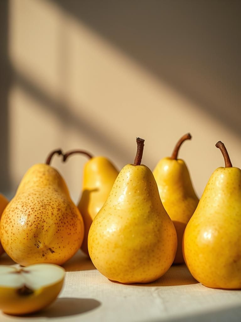 Pears Still Life in Dutch Masters Style